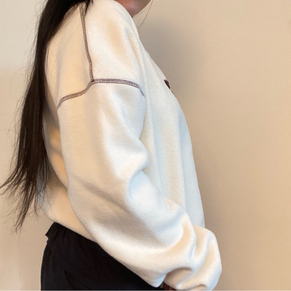 Double fleece crew neck - Picture 3 of 3